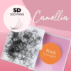 5d camellia promade fans | 0.07mm | 500 handmade fans