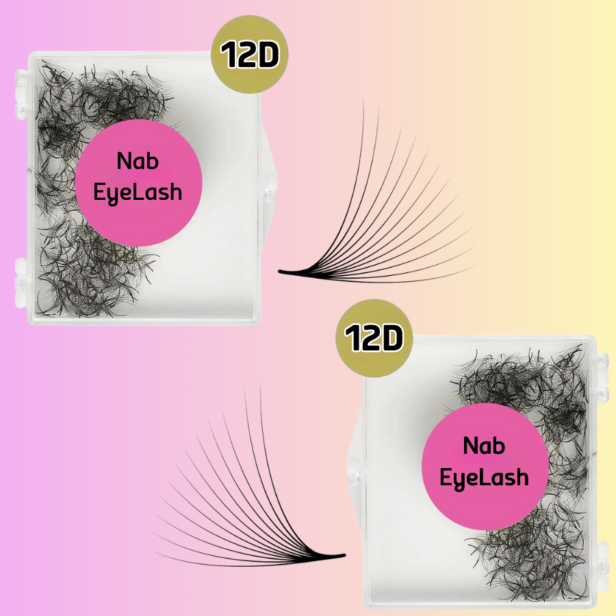 promade 12d lash fans | 0.03mm | 500 fans | ultra light mega volume