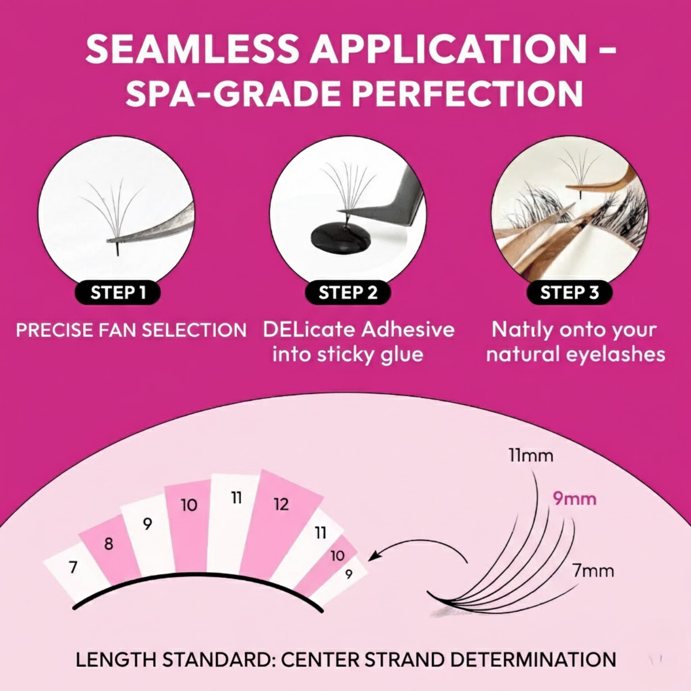 5d camellia promade fans | 0.07mm | 500 handmade fans