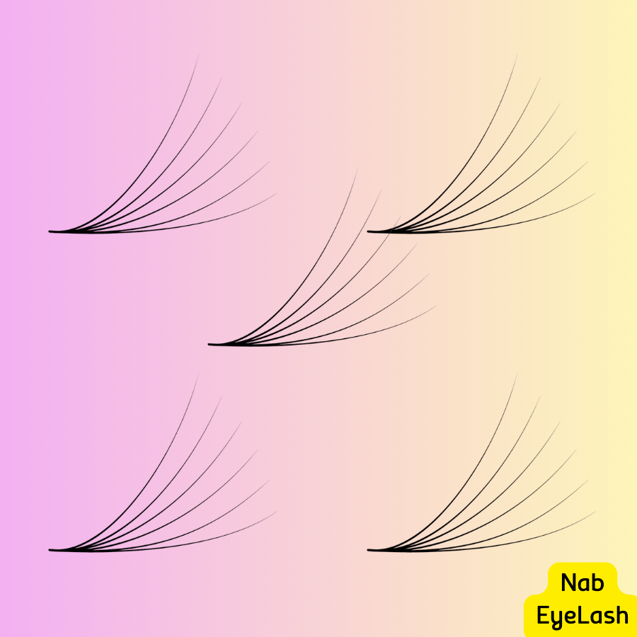 500 premium 6d premade lash fans – 0.07mm, perfect curl & volume