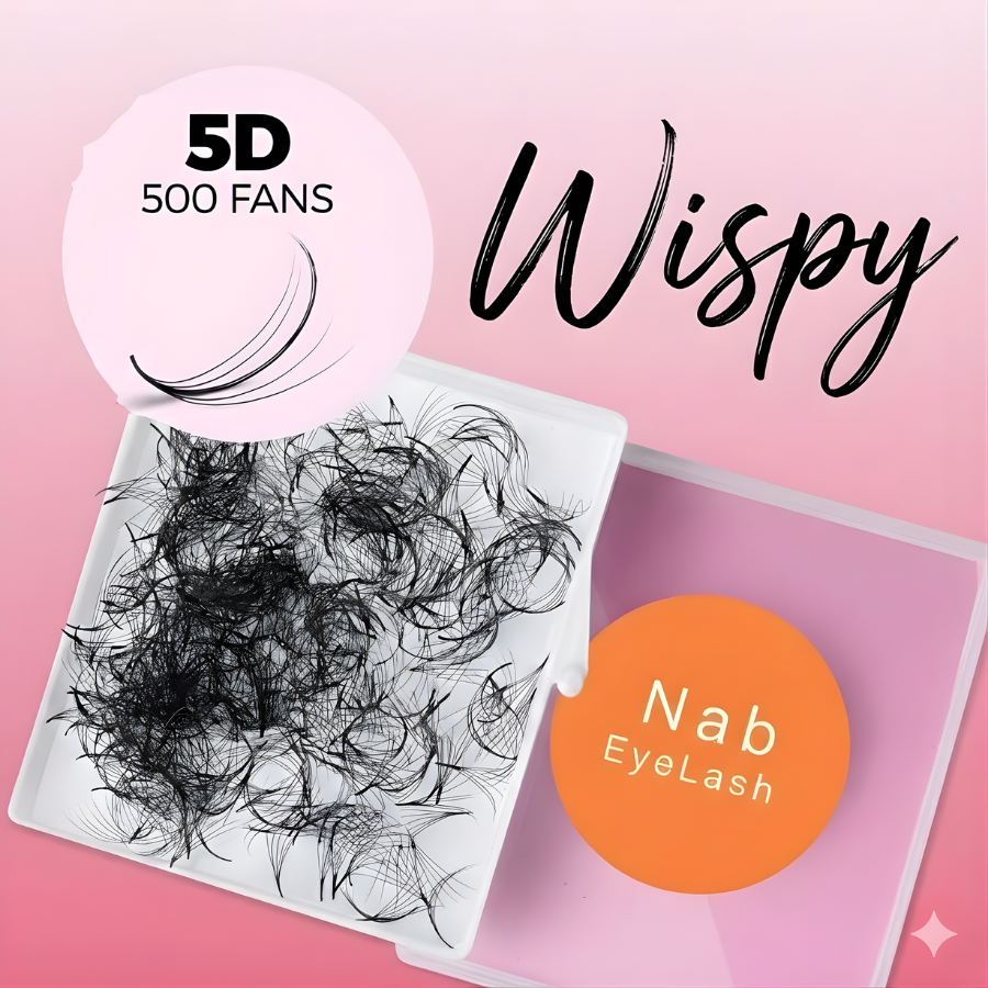 5d wispy promade fans | 0.07mm | 500 handmade fans 5d wispy promade fans | 0.07mm | 500 handmade fans