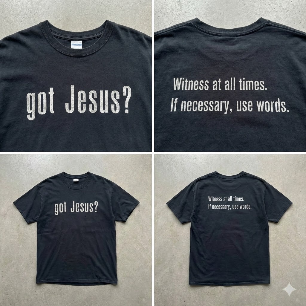 got jesus shirt, witness at all times, christian streetwear, evangelism t shirt, funny religious gift, faith based apparel for men