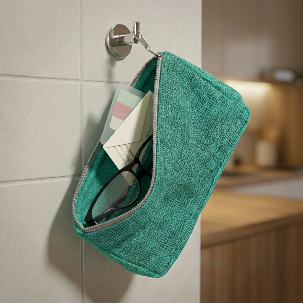 nbd eco friendly document tote – recycled fishing net mesh bag for laptops & work files