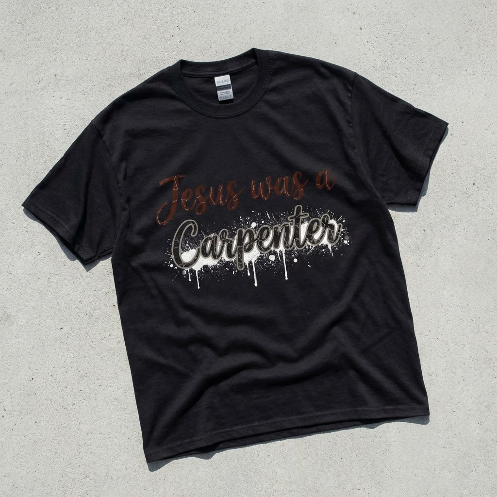 give jesus christian t shirt, bold red cross graphic tee, modern religious streetwear, faith apparel, jesus clothing gift for him (copy)