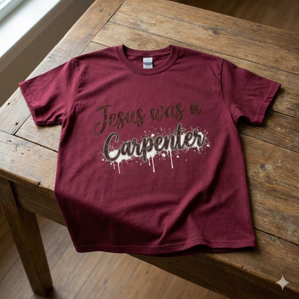 give jesus christian t shirt, bold red cross graphic tee, modern religious streetwear, faith apparel, jesus clothing gift for him (copy)