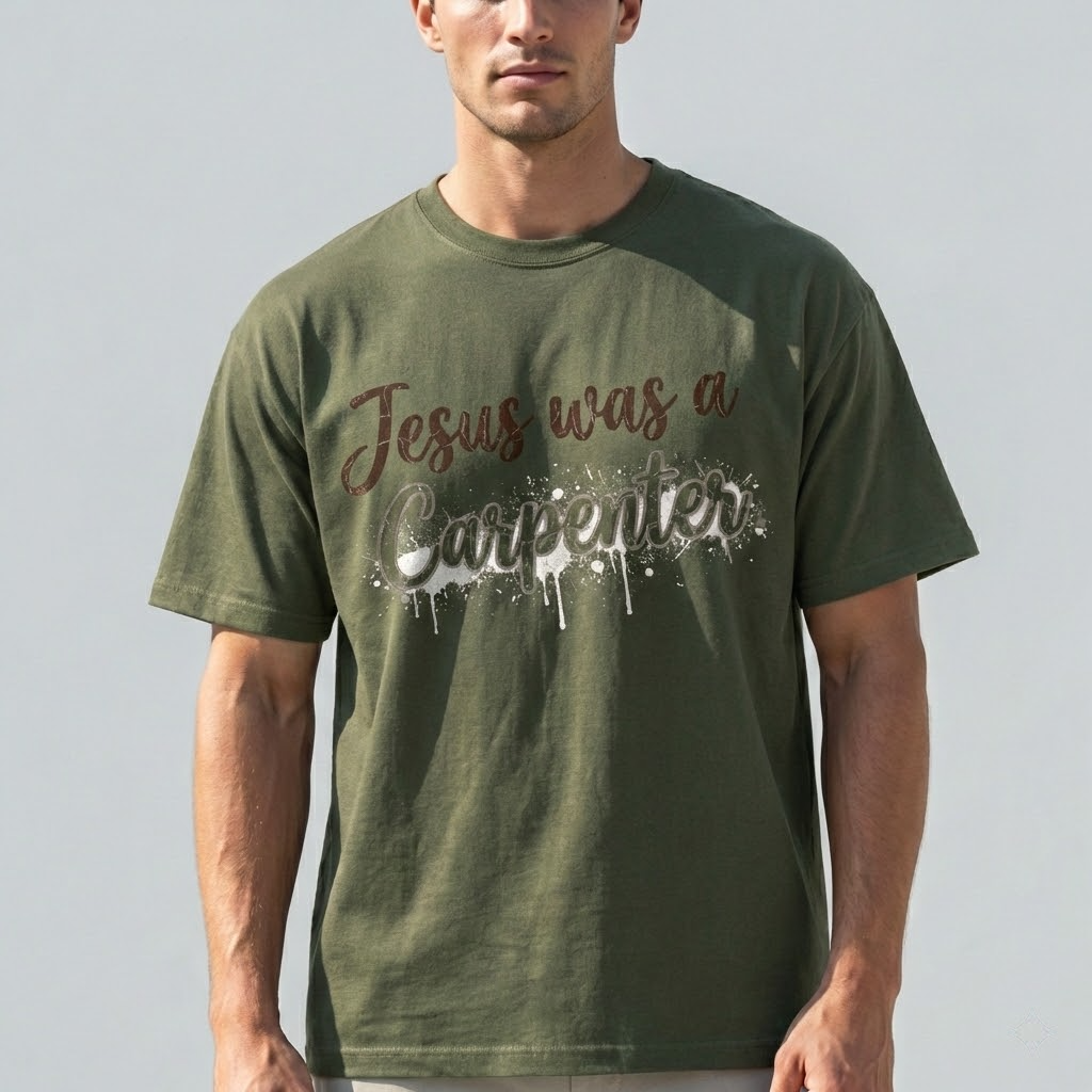 give jesus christian t shirt, bold red cross graphic tee, modern religious streetwear, faith apparel, jesus clothing gift for him (copy)