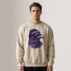 vintage baltimore football sweatshirt cool raven with sunglasses & beanie retro game day crewneck