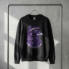 vintage baltimore football sweatshirt cool raven with sunglasses & beanie retro game day crewneck