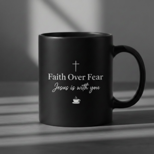 jesus is king christian coffee mug – faith inspired (copy)
