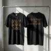 jesus loves you shirt, check front for good news, front and back print, christian streetwear tee, trendy religious gift, aesthetic faith apparel