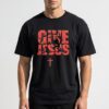 dark jesus cross t shirt, christian grunge streetwear, "let him give you a hand" graphic tee, edgy religious clothing, urban faith top (copy)