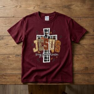 jesus said go fishing shirt, funny christian tee, fisherman gift for men, oversized swordfish graphic t shirt, religious dad joke top (copy)