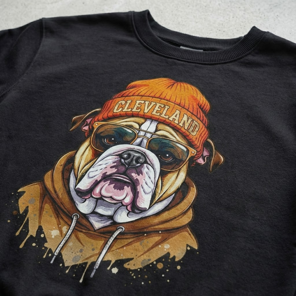 cincinnati football vintage tiger sweatshirt retro game day crewneck (copy)