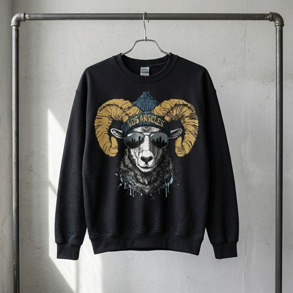 kansas city cool wolf vintage football fan apparel retro mascot design (copy)