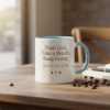 trust god keep going coffee mug – inspirational christian mug for believers
