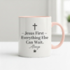 with jesus every day has hope – christian faith coffee mug gift (copy)