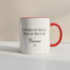 jesus first christian coffee mug – minimal faith mug with cross design (copy)