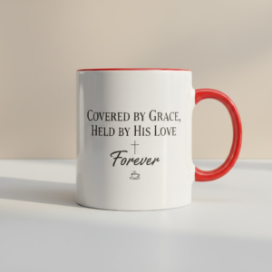 jesus first christian coffee mug – minimal faith mug with cross design (copy)