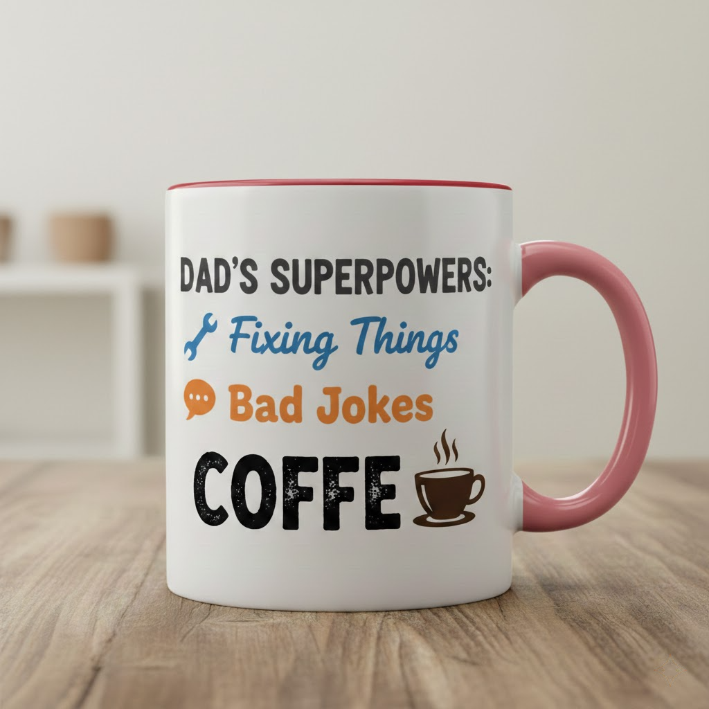 dad’s superpowers coffee mug – fun ceramic mug for dad dad’s superpowers coffee mug – fun ceramic mug for dad