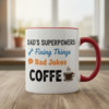 dad’s superpowers coffee mug – fun ceramic mug for dad dad’s superpowers coffee mug – fun ceramic mug for dad