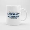 legendary dad coffee mug – funny ceramic mug gift