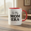 in my mom era mug – trendy white ceramic mug for mom