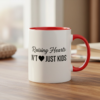 raising hearts not just kids mug – meaningful mom gift