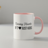 raising hearts not just kids mug – meaningful mom gift