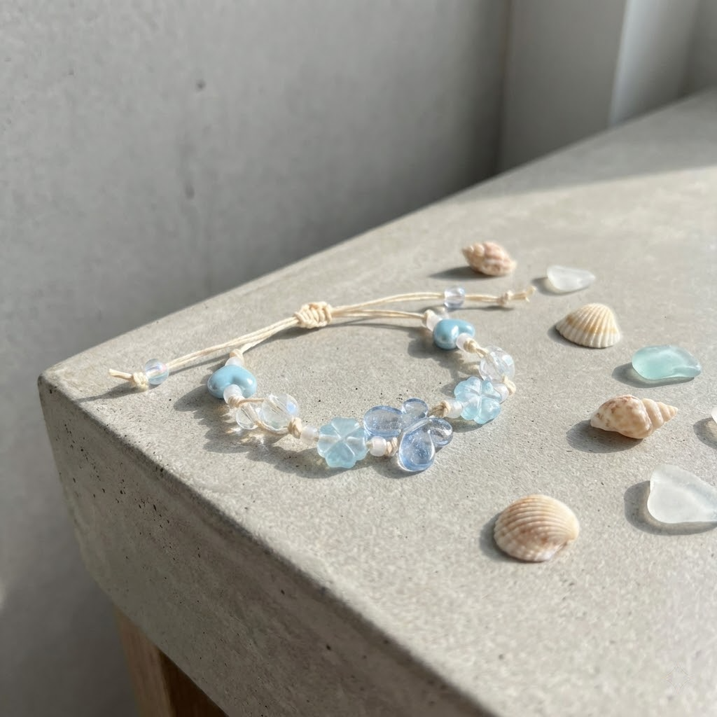 handmade butterfly bracelet – delicate feminine charm