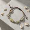 handmade shell & starfish bracelet – beach vibes jewelry