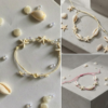 handmade shell & starfish bracelet – beach vibes jewelry