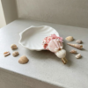 handmade seashell hair clip – coastal style