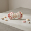 handmade seashell hair clip – coastal style
