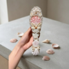 pearl seashell comb – handmade coastal elegance