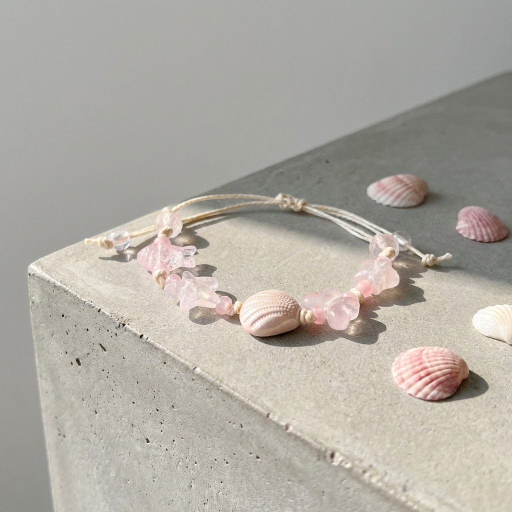 seashell bracelet – handmade coastal jewelry (copy)