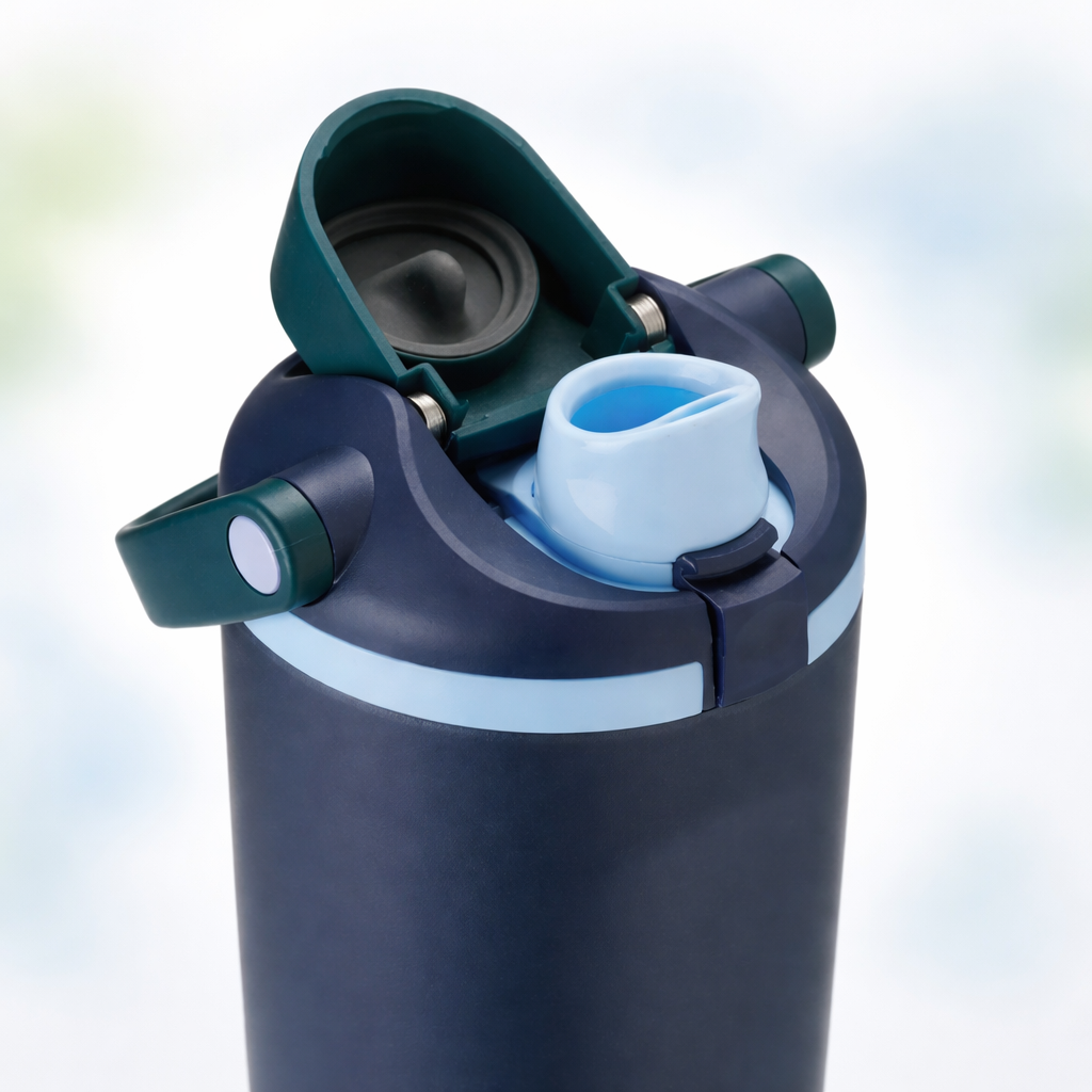 stainless steel tumbler straw lid