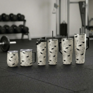 Halloween Stainless Steel Sports Tumbler – Insulated Gym & Travel Cup