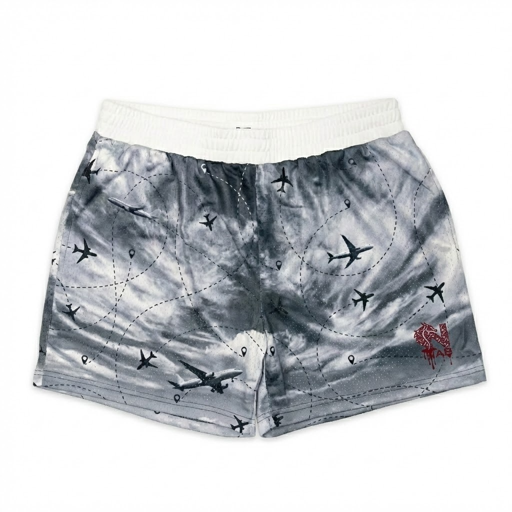 star youth shorts – trendy summer baseball graphic shorts for kids