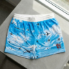 star youth shorts – trendy summer baseball graphic shorts for kids