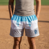 mix color youth shorts – trendy summer baseball graphic shorts for kids