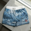 star youth shorts – trendy summer baseball graphic shorts for kids