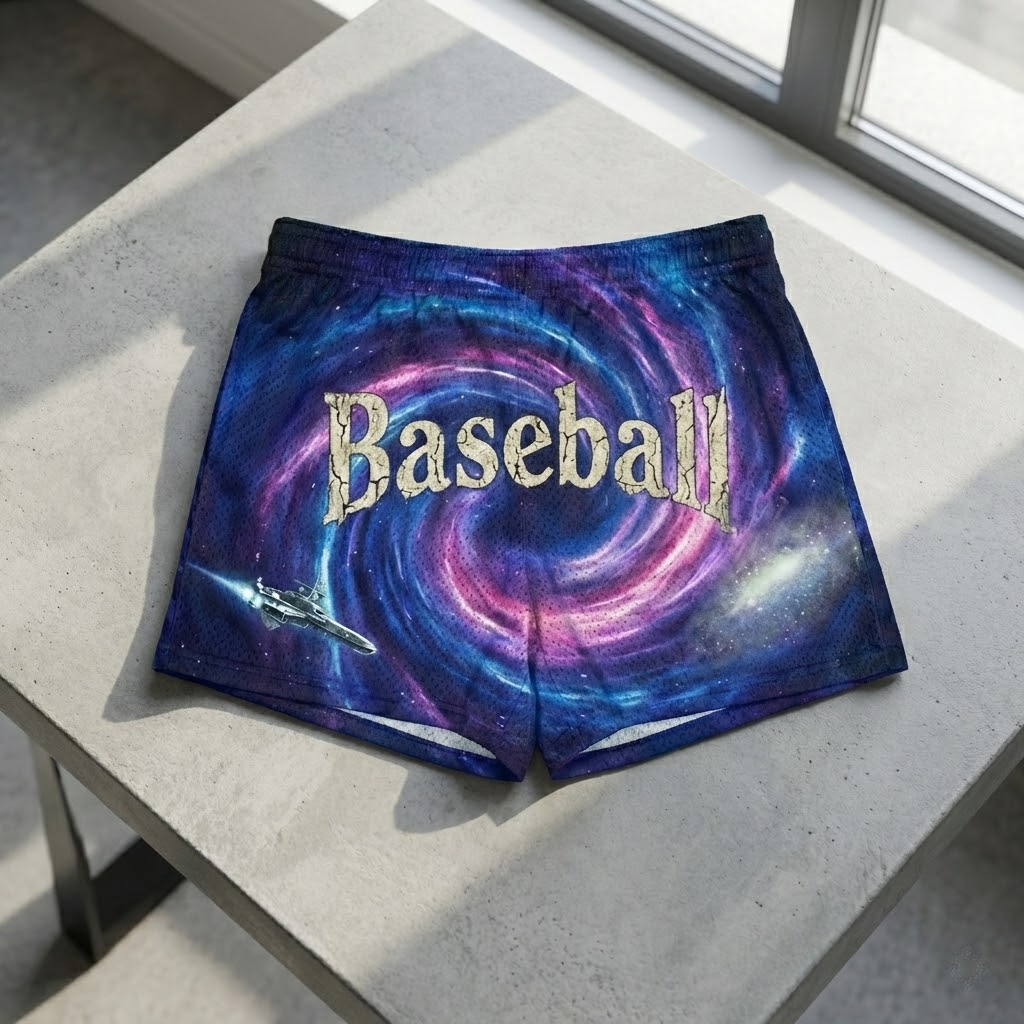 pencil youth shorts – trendy summer baseball graphic shorts for kids (copy)